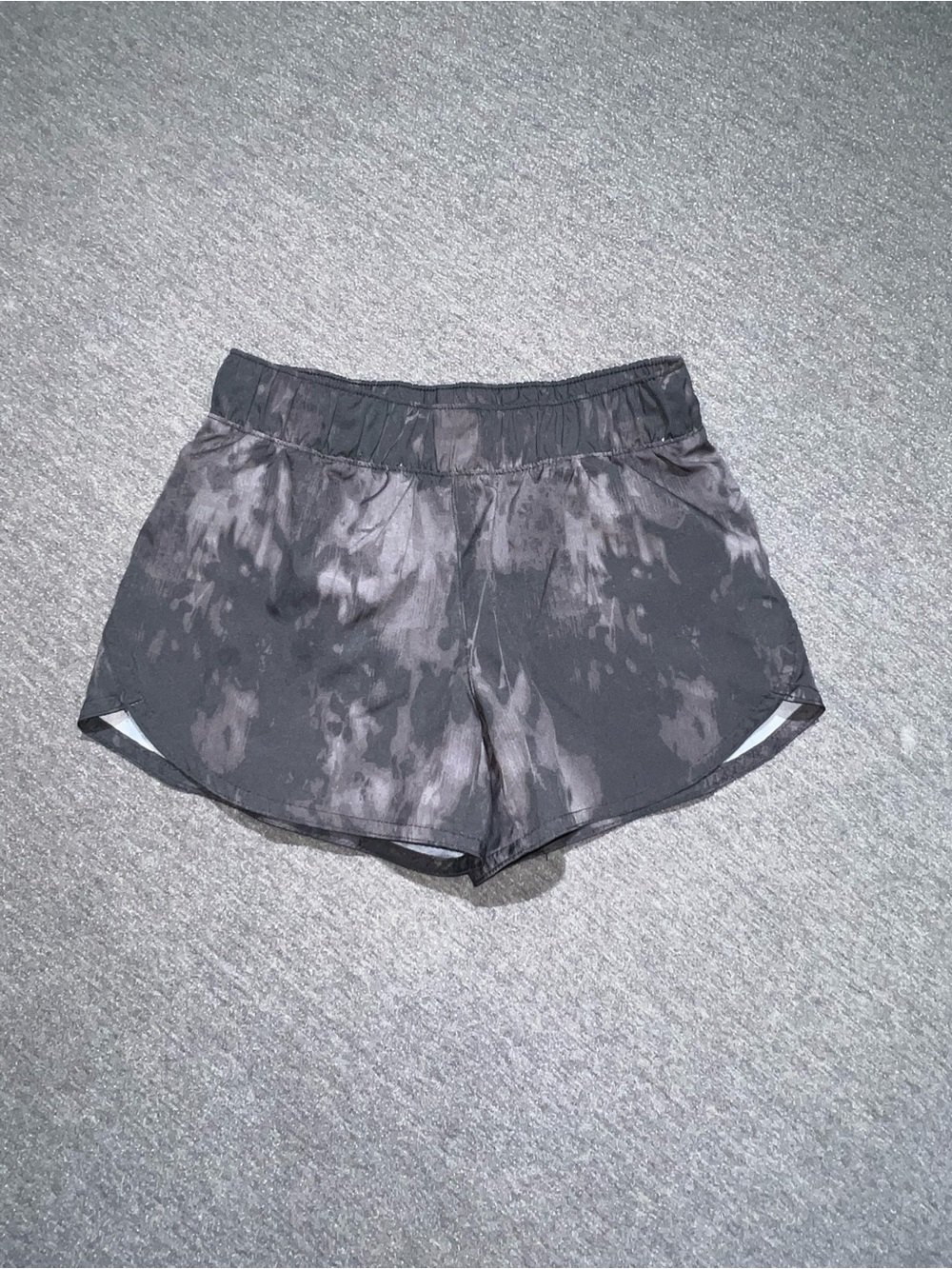 Old Navy Black Tie-Dye Athletic Shorts